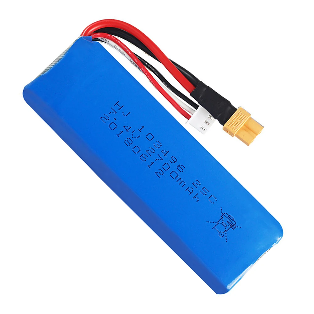 Lipo батарея для квадрокоптера MJX Bugs 3 B3 7 4 В 2 с запасные части 2700 мА · ч обновленная