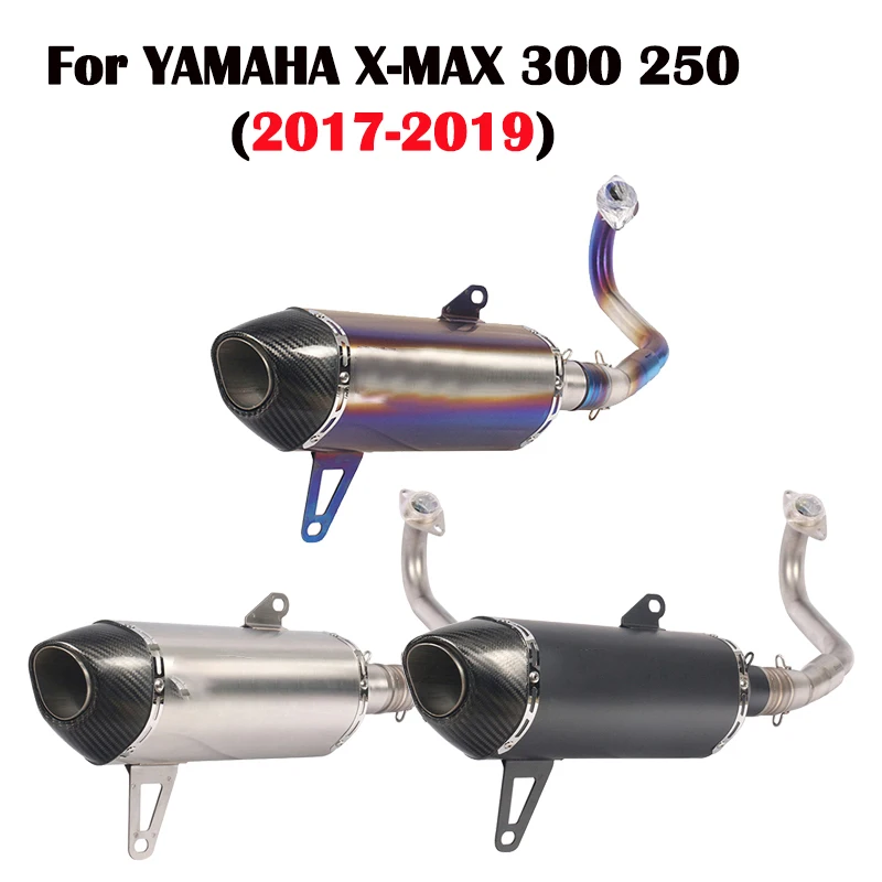 Мотоциклетная выхлопная полная система Модифицированная углеродное волокно Escape