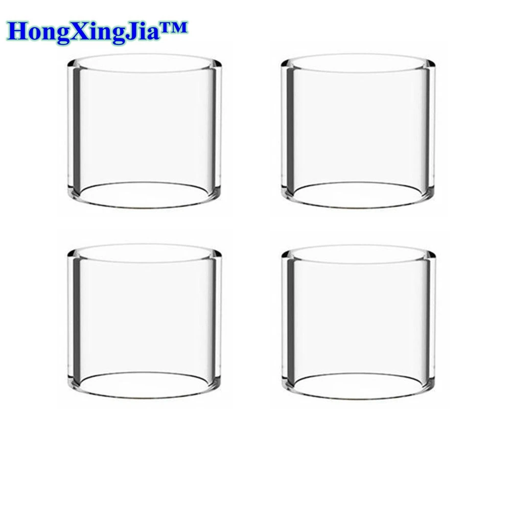 

Hongxingjia 4pcs Pack Pyrex Glass Tube For Eleaf Ijust 3 2 S ECM Ello Duro TS Vate Nexgen Kit Atomizer Glass Tank