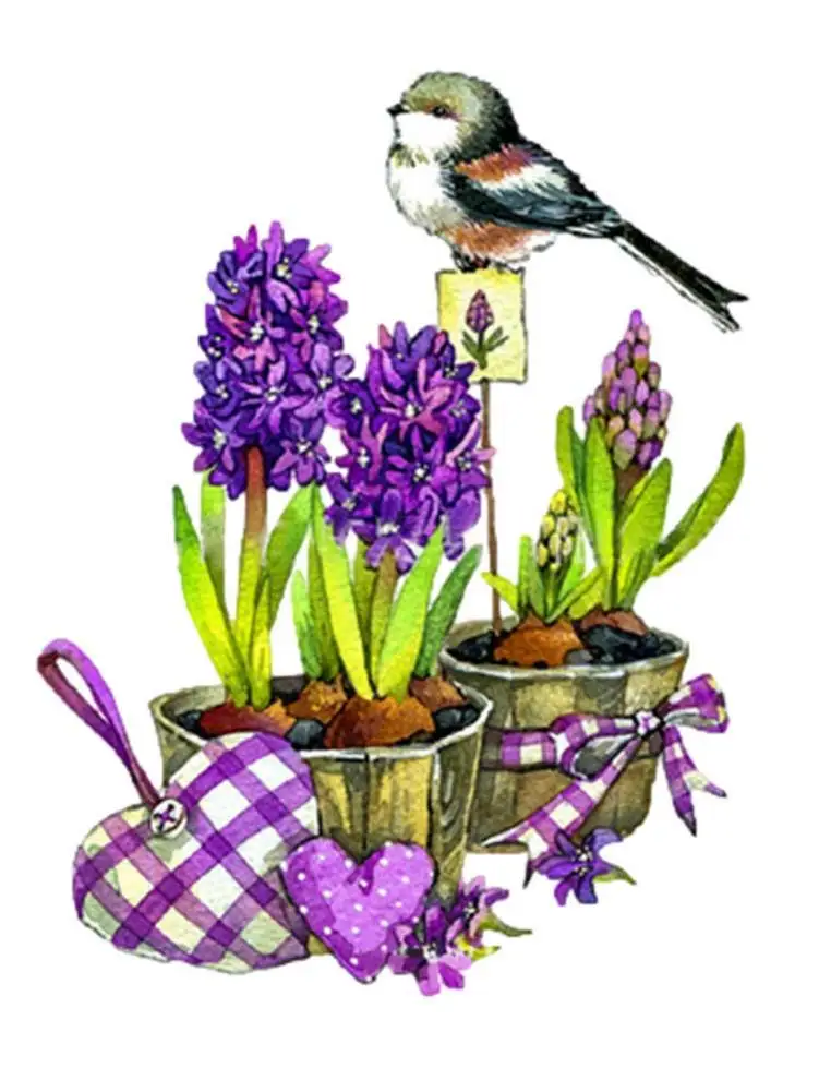 

Painted Window Hanging Decoration Acrylic Spring Bird Window And Outdoor Garden Decoration