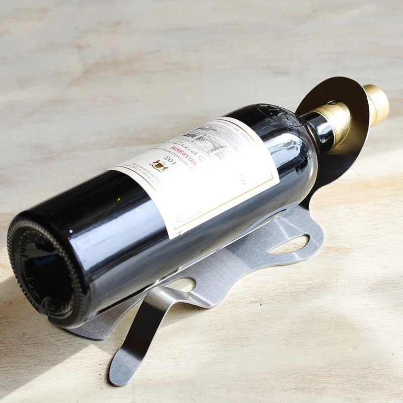 Искусственная Кожа из нержавеющей стали|wine holder|stainless steel wine holdershape men |