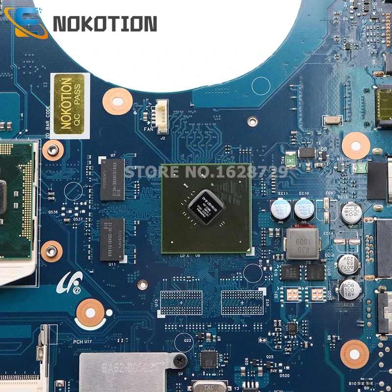 NOKOTION BREMEN-M для samsung NP-R580 R580 Материнская плата ноутбука HM55 DDR3 GT310M GPU ЦП BA92-06132A BA92-06132B
