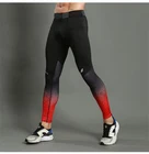 Мужские брюки, спортивные брюки, компрессионные брюки, облегающие штаны для йоги, одежда для фитнеса и бега, одежда для велоспорта, быстросохнущие брюки