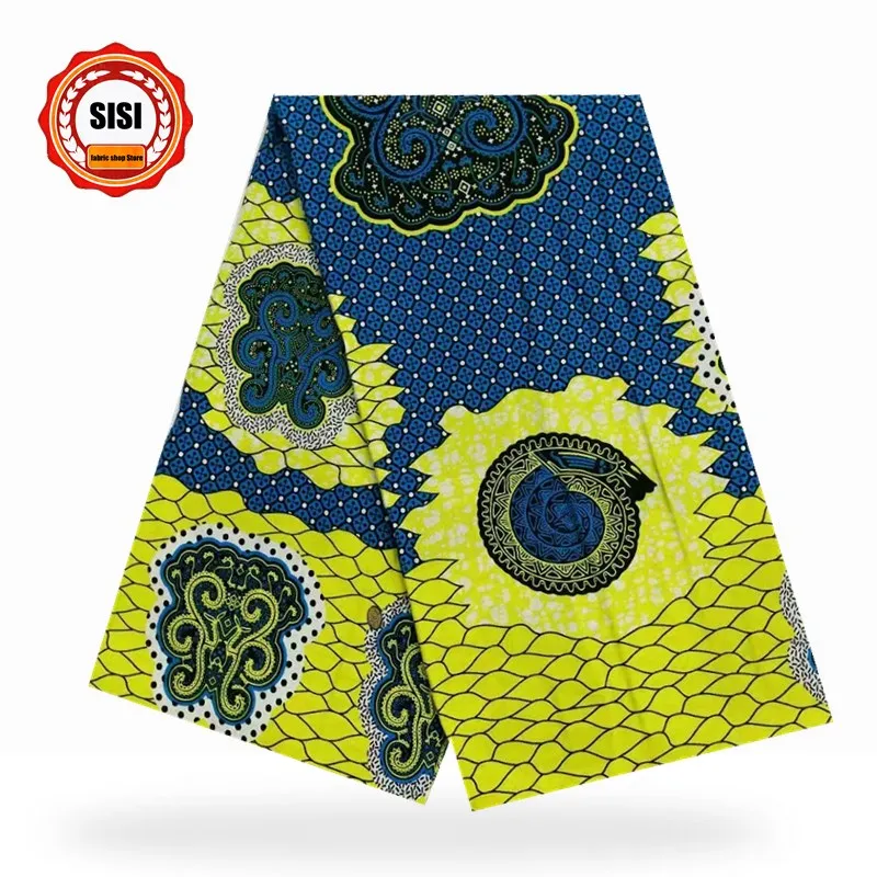 Высокое качество Нигерия Анкара ткань Новое поступление 100% хлопок Африканский