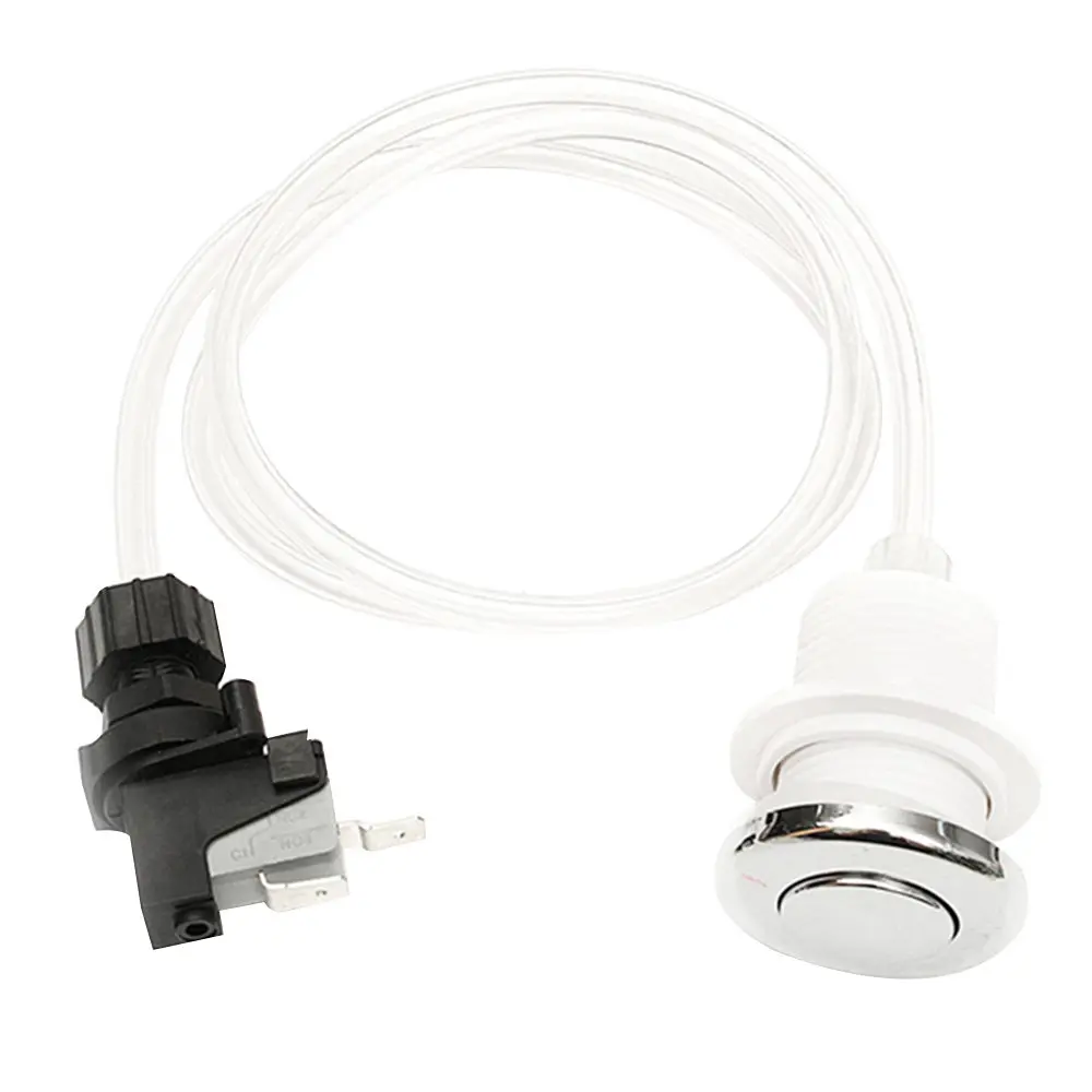 1 комплект белая Ванна спа ванна отвод мусора кнопка для воздушного