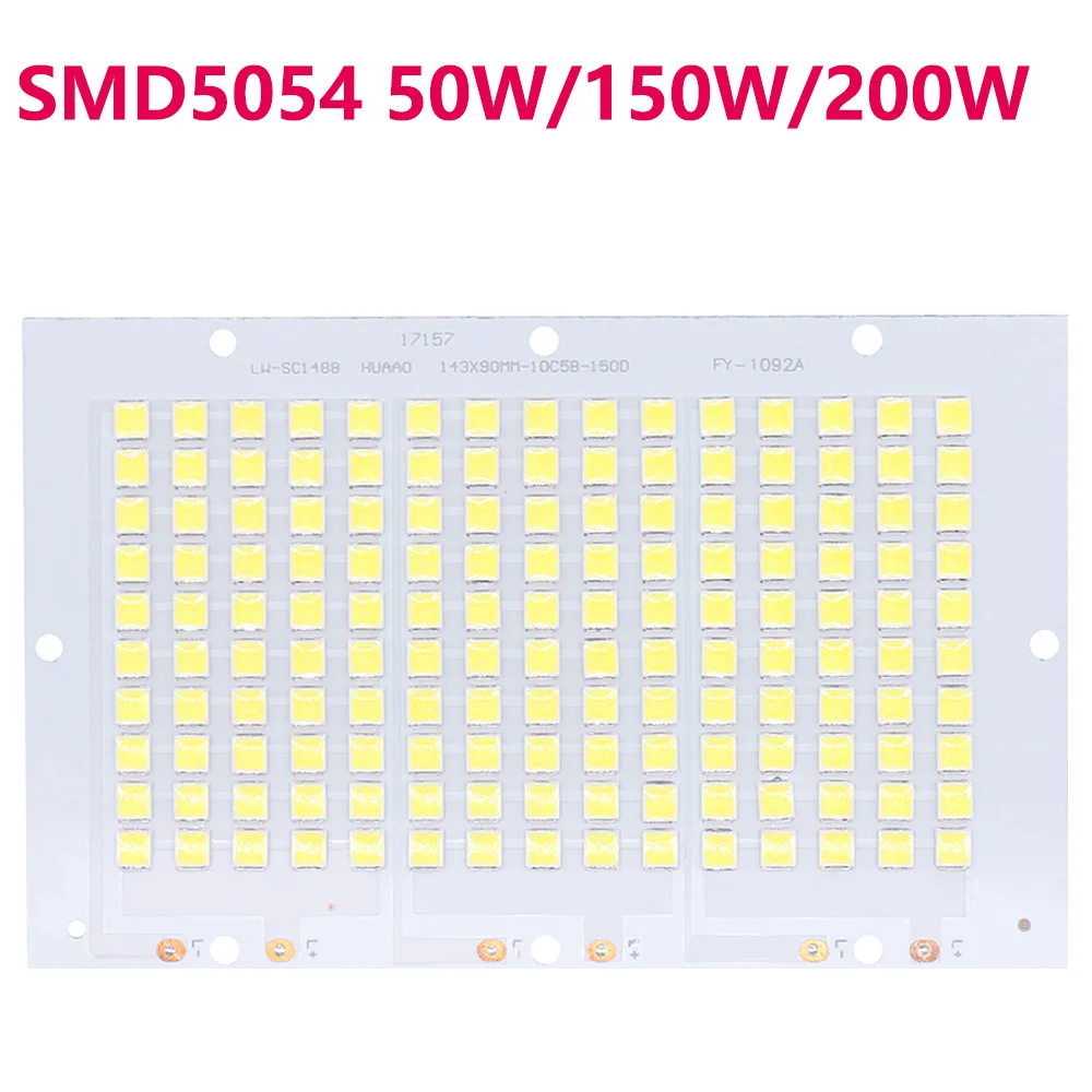 SMD5054 светодиодный чип 100 Вт 150 200 высокомощный светильник с бусинами 300мА Smart IC 30 34 в