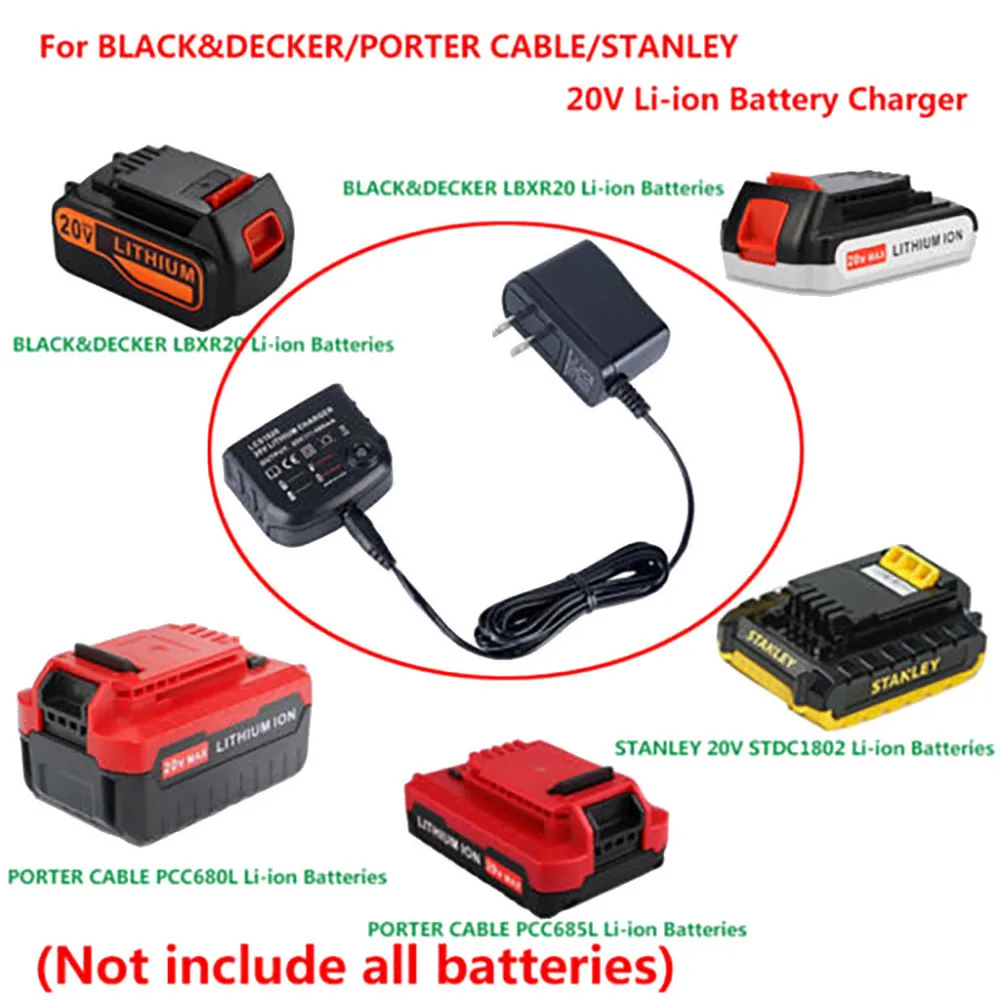 

Lithium Battery Charger LCS1620 LBX20 LBXR20 LBX4020 LB20 Useful Durable