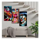 Набор для алмазной вышивки сделай сам с портретом женщины, 5D алмазная живопись, полная квадратная круглая стразы, мозаика, поп-арт