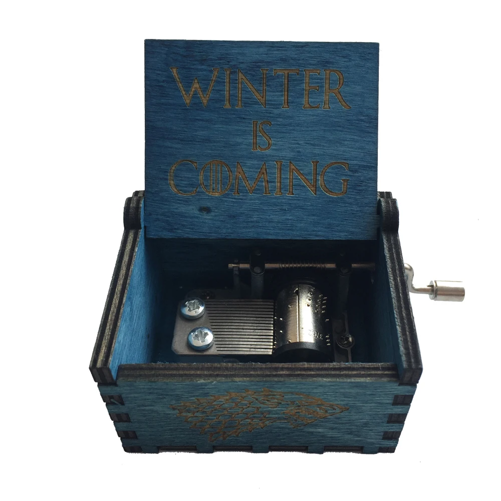 Музыкальная шкатулка для игр престолов креативные антикварные резные