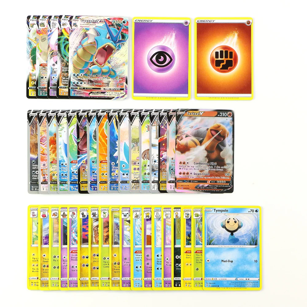 42 штуки/набор Покемон-карты Покемон металлическая коробка Такара Томи боевые