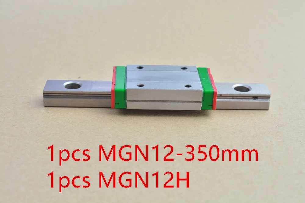 MR12 12 мм линейная направляющая MGN12 350 с подшипником слайдера MGN12C или MGN12H 1 шт. |