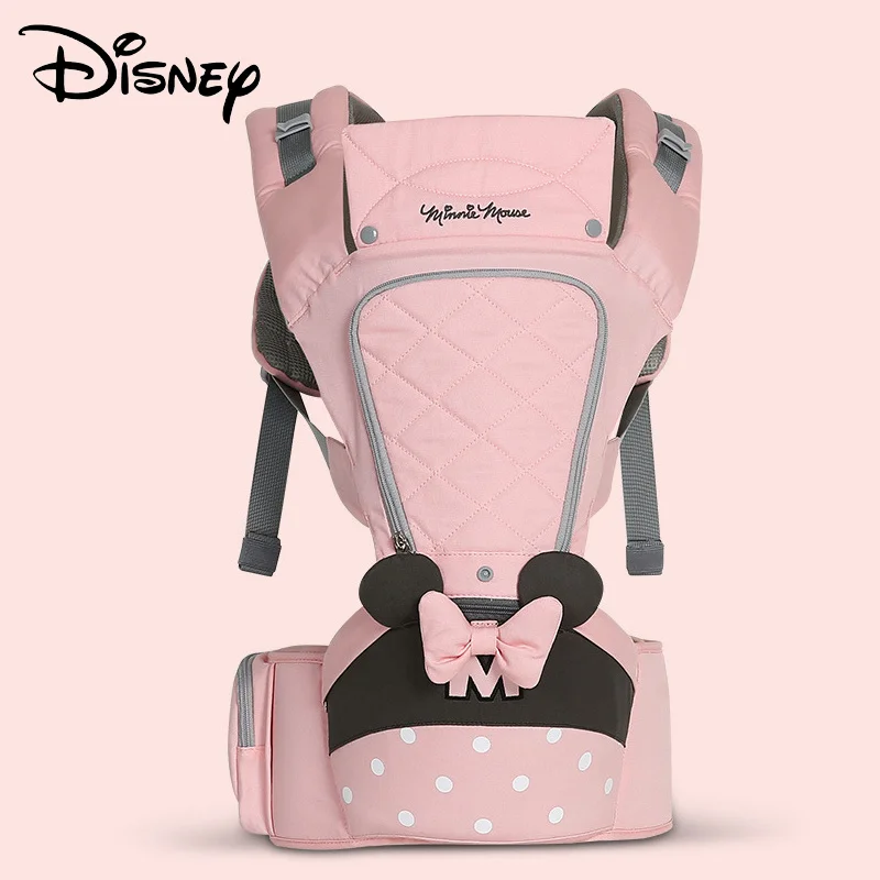 Disney дышащая Передняя Детская сумка Хипсит детский удобный ремень рюкзак сумка-переноска кенгуру ремень Передняя переноска эргономичная