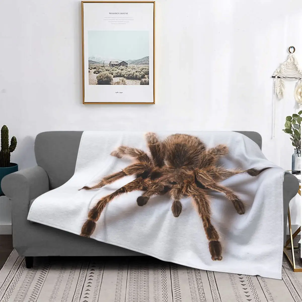 

Manta de Tarantula para cama, colcha a Куадрос, для пикника, Kawaii