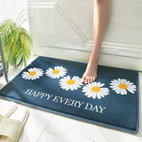toilet rebound floor mat absorb water bath mat non slip carpets in wash basin bathtub side floor rug shower room door mat soft