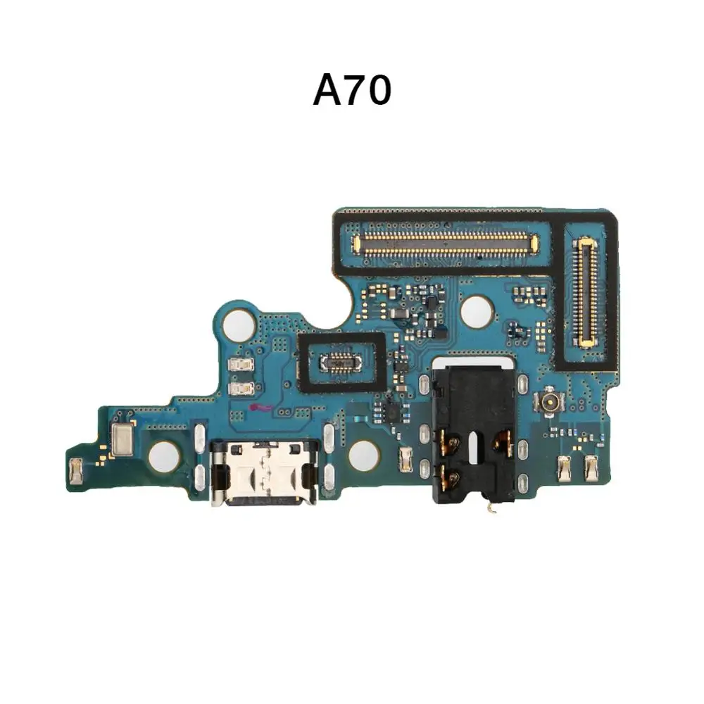 Для samsung Galaxy A310F A510F A10 A20 A30 A40 A50 A750 usb зарядная док-станция разъем плата наушники с