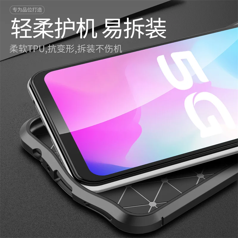 For Cover Vivo V21E Case For Vivo V21E Capas Coque Shockproof Bumper Luxury TPU Leather For Fundas Vivo V21E V21 E Cover 6.44