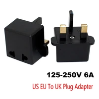 9624 plug adapter universal eu us to uk ac power socket plug travel wall charger outlet adapter converter for phone charging