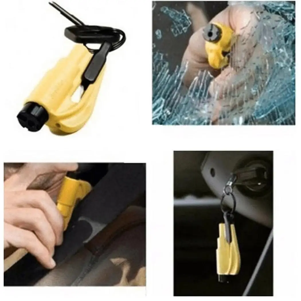 Прочный практичный Многофункциональный Открытый Мини Аварийный черный синий