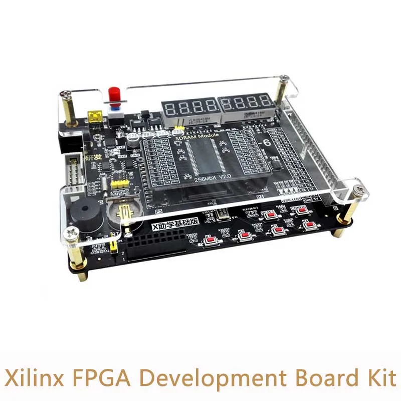 Макетная плата Xilinx FPGA Spartan 6 XC6SLX9 макетная + 256 Мбит SDRAM модуль VGA