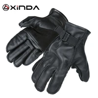 xinda professional outdoor sports full finger cowhide gloves rock climb downhill hiking riding anti slip wear resistant gloves