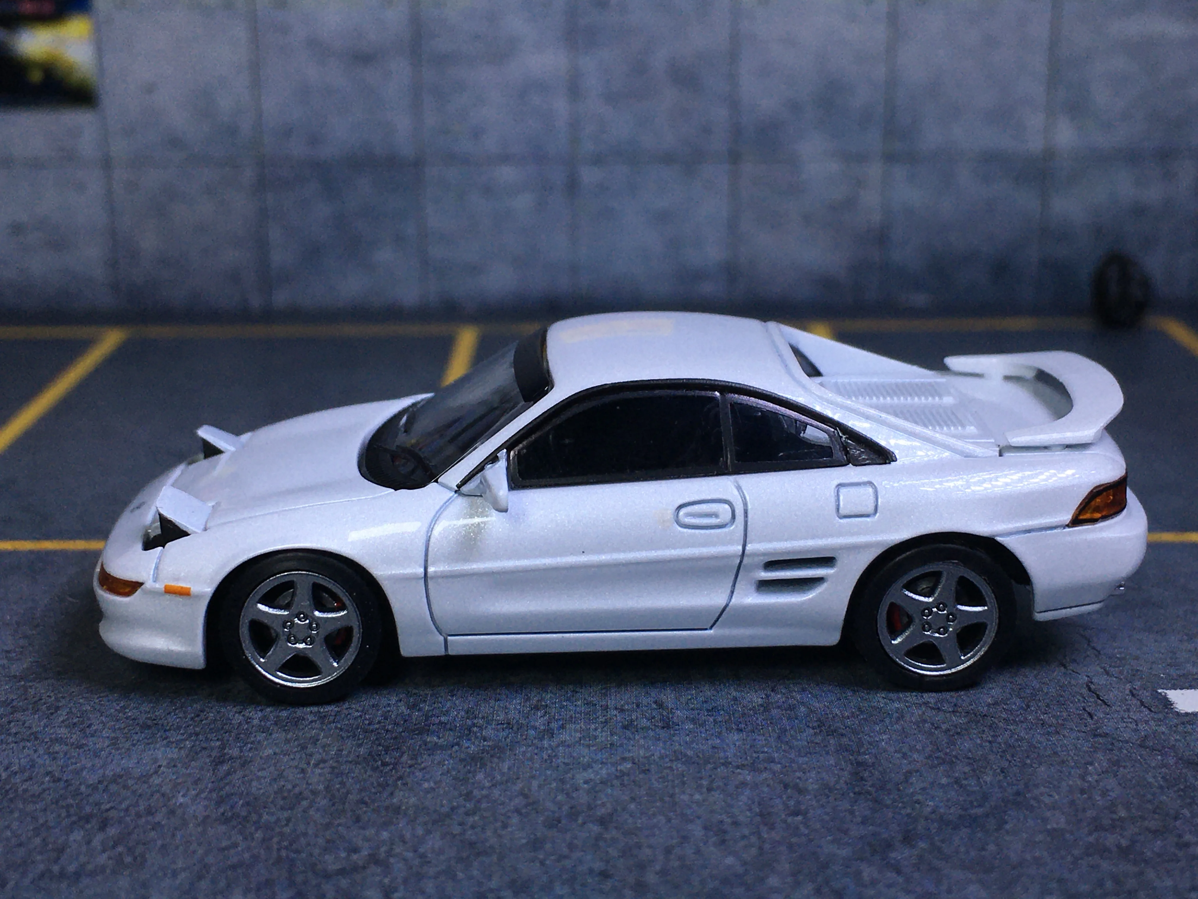 HeyToys Peako 1:64 MR2 Toyota SW20 revisi&oacute;n 4, modelo fundido a presi&oacute;n, colecci&oacute;n de coches, edici&oacute;n limitada-3