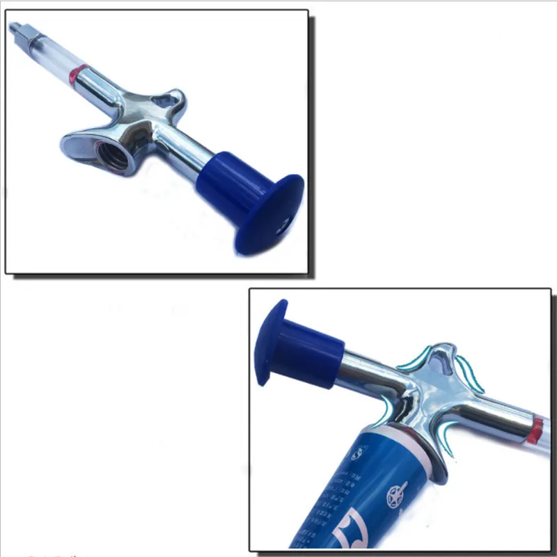 

Oiler For Greasing Transparent Oil Can Lubrication High Pressure Pump Oiler Lubricating Oil Plastic Machine Grease Gun For MTB