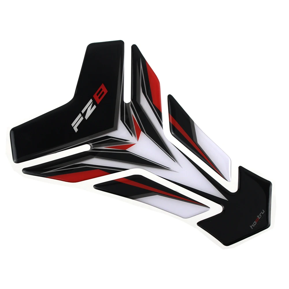 New 3D Motorcycle Tank Pad Protector Decal Stickers Case for Yamaha FZ8 Fazer FZ 8 With logo | Автомобили и мотоциклы