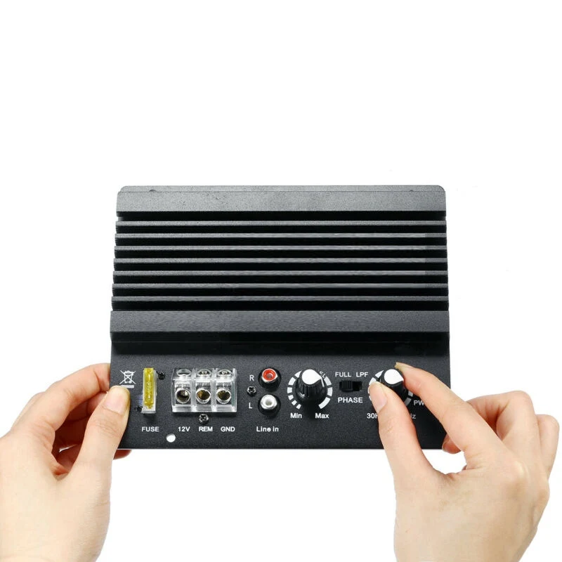 1000 Вт моно Автомобильный цифровой аудиоплеер усилитель высокой мощности Яркий
