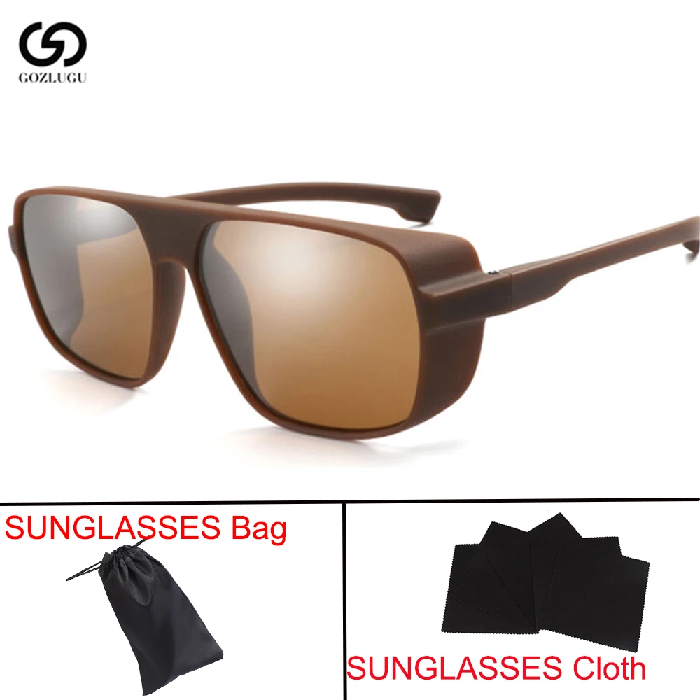 2019 GOZLUGU солнцезащитные очки мужские классические для вождения ретро брендовые