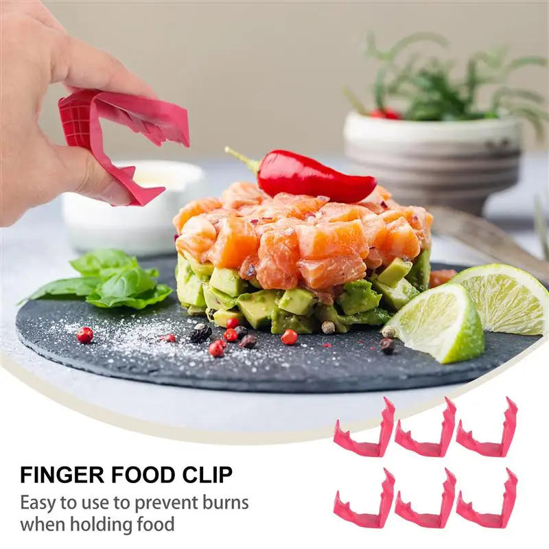 6 шт. щипцы для пищевых продуктов |