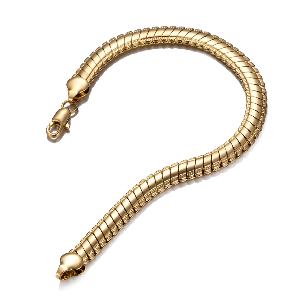 WANDO роскошные мужские браслеты Цепочка золотистого цвета цепочка Дубай