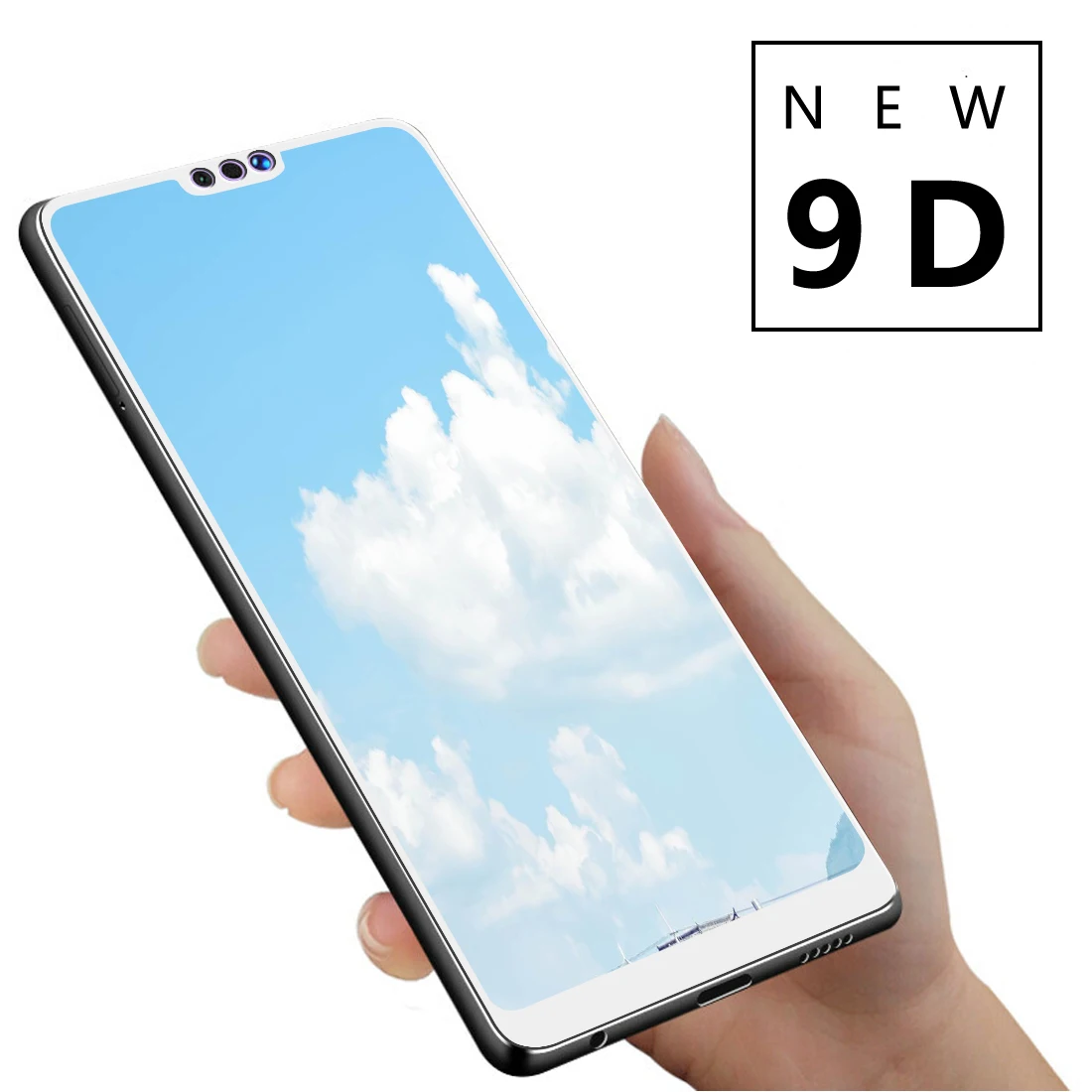 9D пленка из закаленного стекла для Huawei 2019 Y5 Y6 защитная на весь экран 2018 | Мобильные