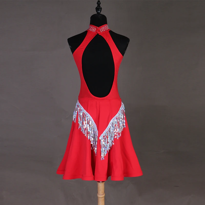 

Latin Competition Dance Skirt Women Professional Black Sexy Samba Latin Dancing Skirt Adult High Quality Latin Dance Dress