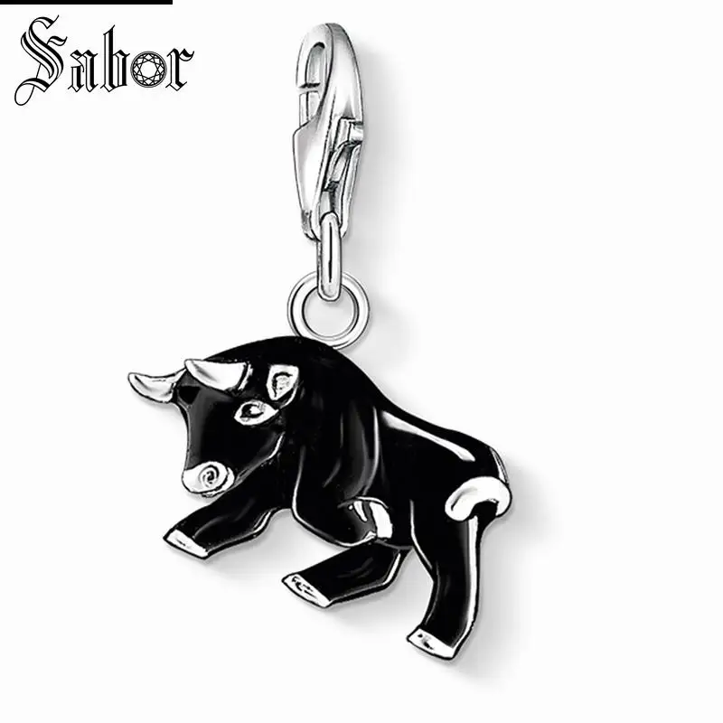 Подвеска Томас Блэк Булл 2020 ювелирные изделия для женщин и мужчин женский модный