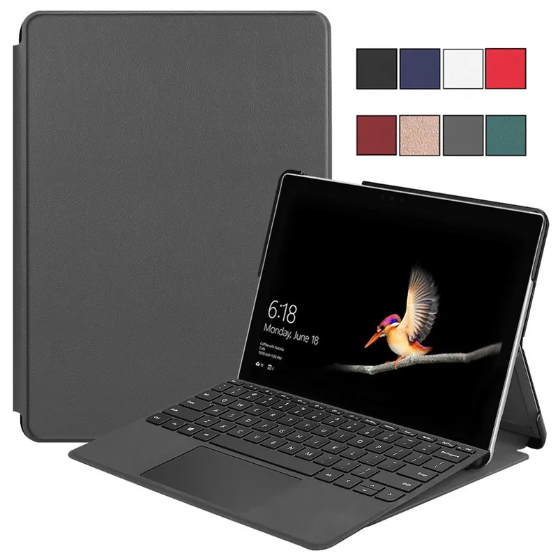 Чехол для нового Microsoft Surface Go 2 10 дюймов флип-подставка из искусственной кожи