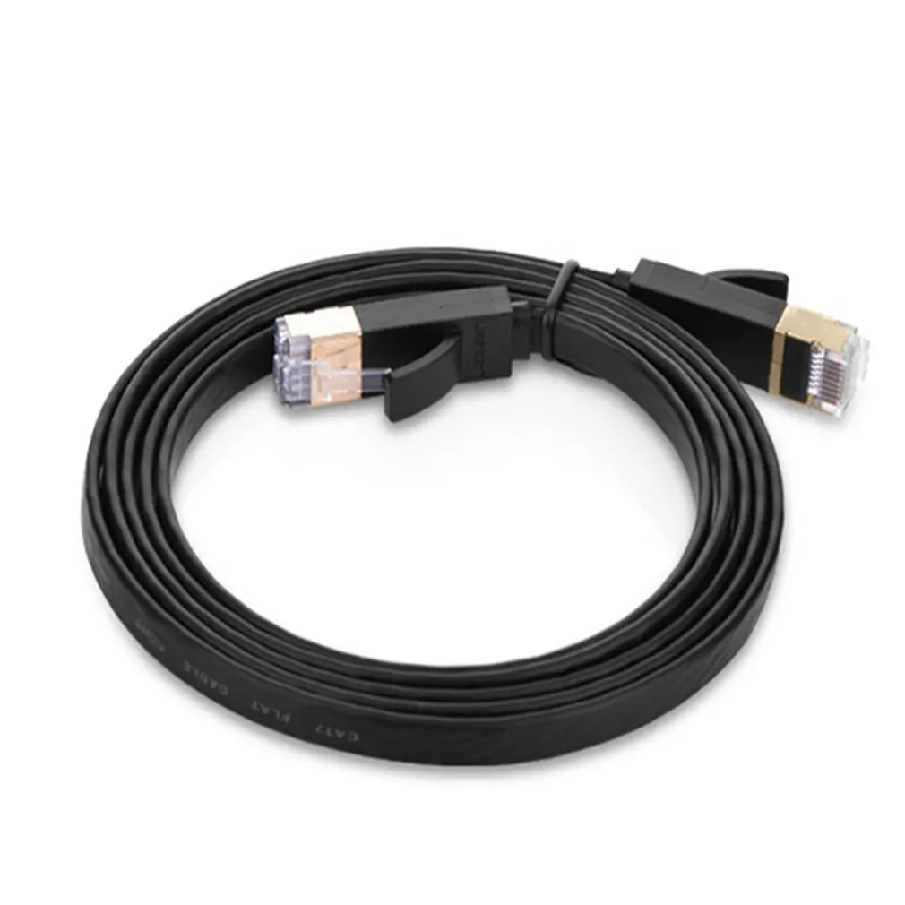 CAT7 Ethernet кабели разъем Интернет сетевой кабель Патч-провод плоский дизайн провода