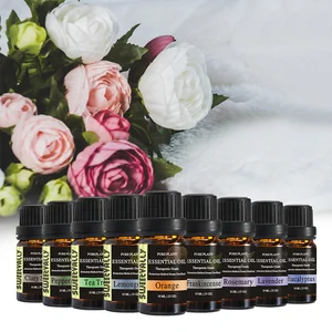 37 шт.компл. водорастворимое эфирное масло снимает стресс освежитель воздуха для увлажнителя ароматизатор лампа Ароматерапия Эфирные Масла