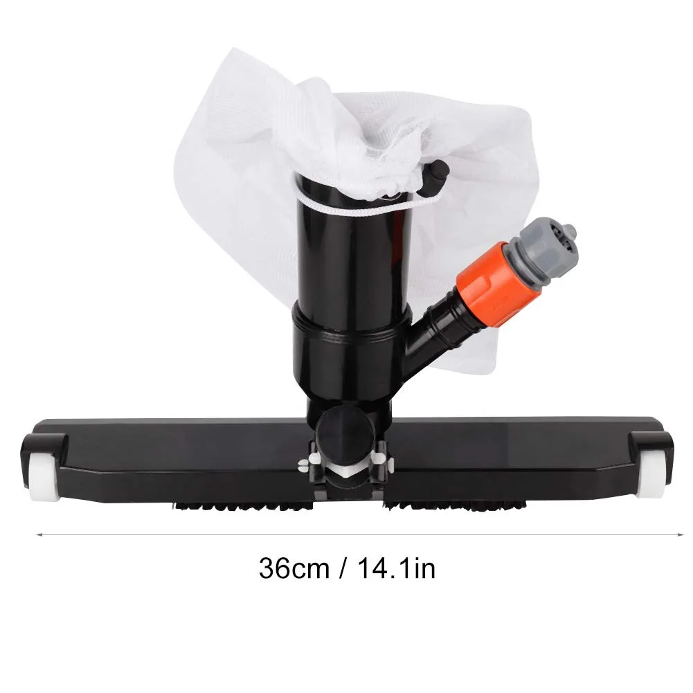 

Water Vacuum Cleaner Brush Fishpond Brush Pool Sewage Dirt Suction Head Fountain Swimming Pool Spa Pond Tub Accessories