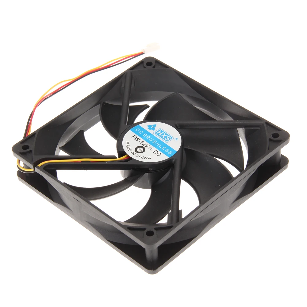 120 мм 120x25mm 12V 3Pin DC бесщеточный ПК компьютер чехол Вентилятор охлаждения |