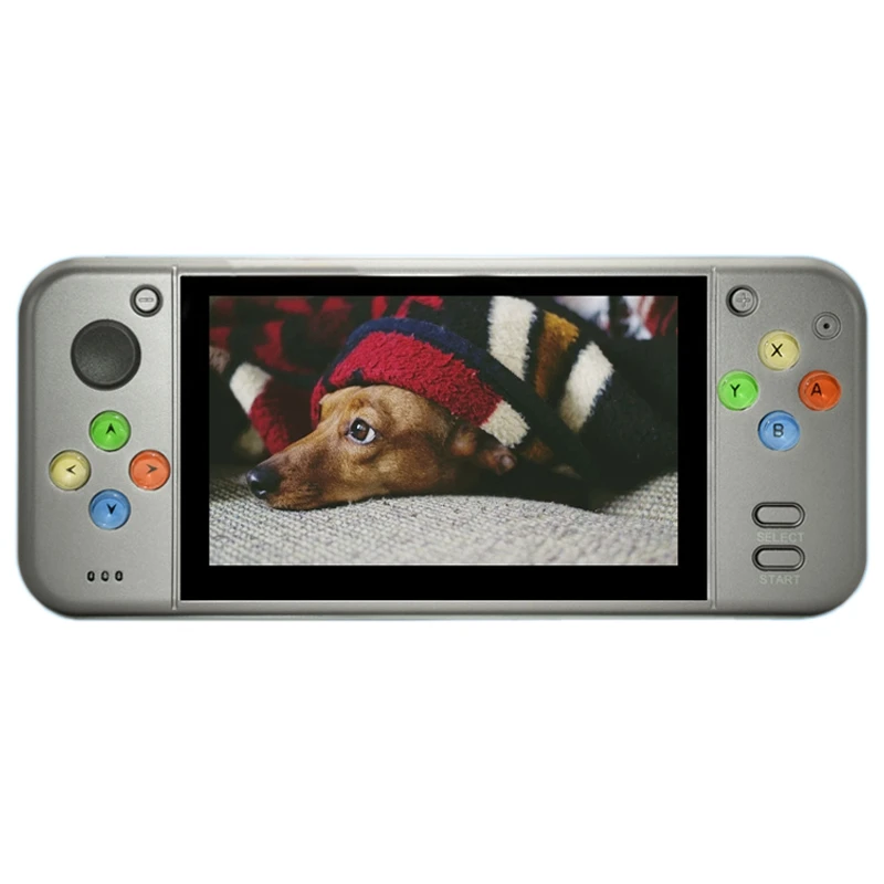 

Q50 Handheld Game Console 5.1 Inch Portable Video Game Console 8GB Memory Built-in 10000 Games