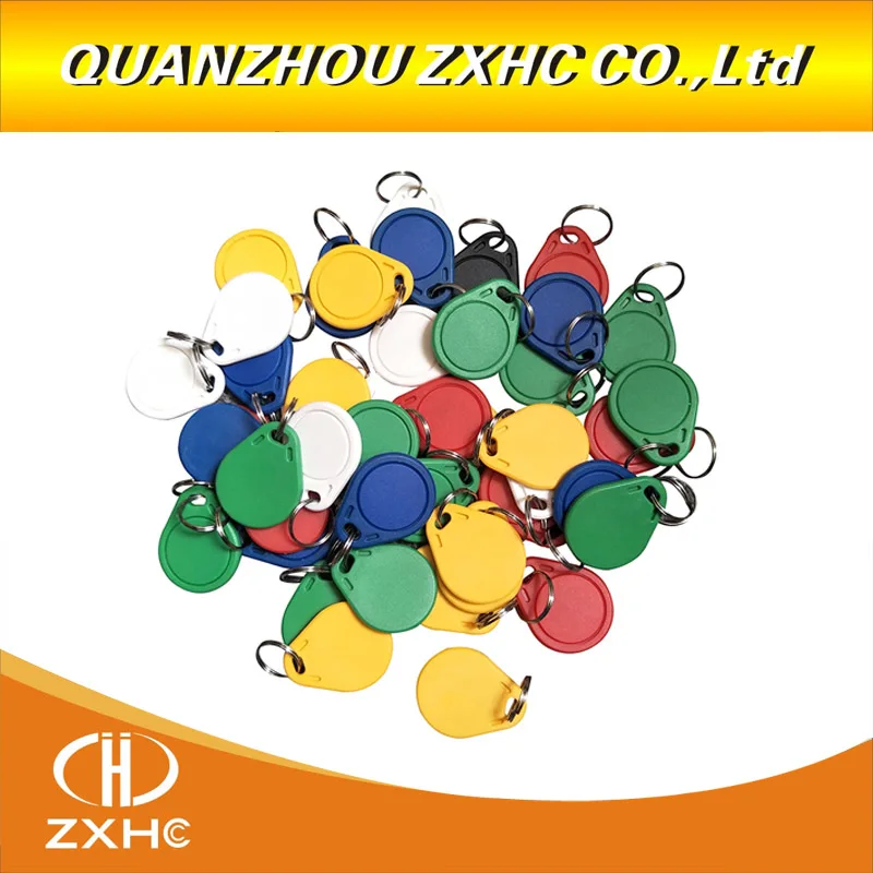 (100 шт./лот) RFID M1 S50 UID сменный брелок для карт ключей ISO14443A 13 56 МГц блок 0