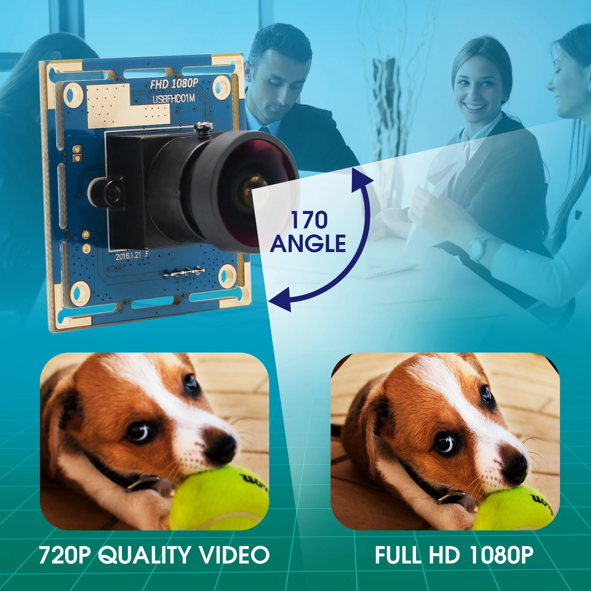 2-мегапиксельная веб-камера 1080P Mini CMOS OV2710