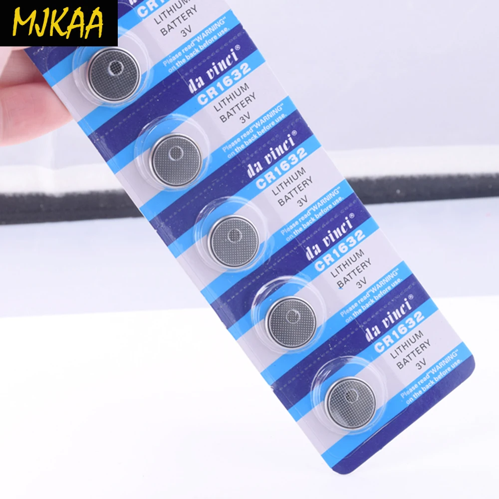5 шт. 3 в кнопочный аккумулятор CR1632 1632 BR1632 ECR1632 DL1632 KL1632 L1632 литиевые батареи|Часовые