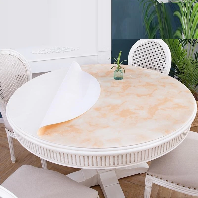 Pokojowy Бытовая вещь обрус кученный скатерть круглая Tafelkleed Rond Toalha De Mesa ПВХ мантела