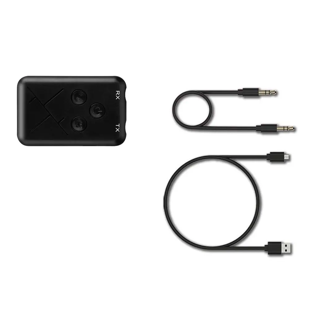 

2 In 1 Wireless Transmitter Receiver 5.0 Adapter Transmitter Receiver Wireless 3.5mm AUX Adapter For TV/Home