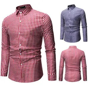 Men's Shirt, Four Seasons New Men's Clothing Casual Large Size Men's Shirt, Youth Casual Lapel Button-Type Long-Sleeved Shirt,3X 10 item image