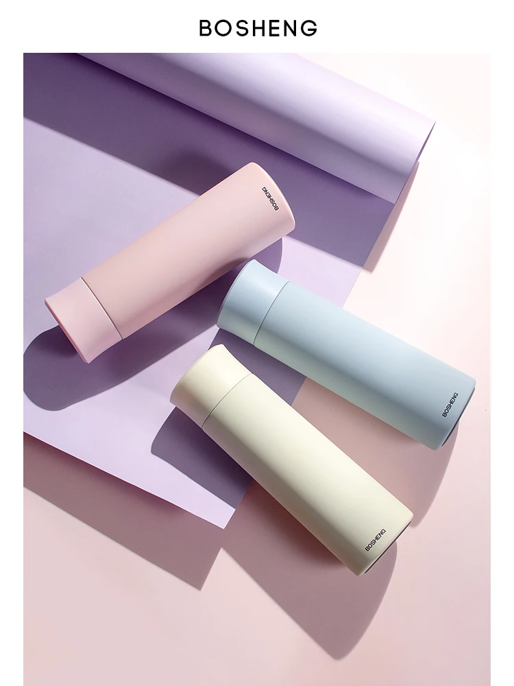 Термос из нержавеющей стали Вакуумная бутылка для чая и воды простая современная