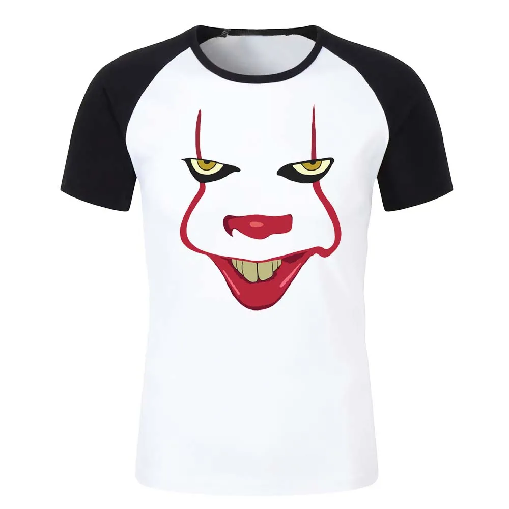 

Summer Men's Stephen King 3D Printing T-shirt Horror Costumes Men and Women Halloween Oversized T-shirt Sports Shirt Street Top