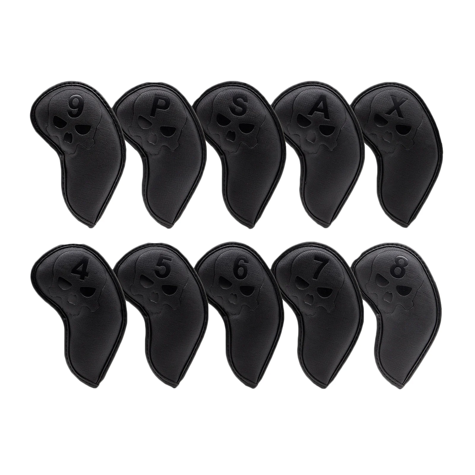 

10 Pcs Golf Club Head Covers Iron Putter Head Cover Putter Headcover Set Outdoor Sport Golf Sports Accessoires