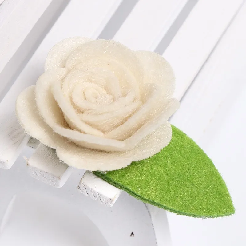 MAYA STEPAN 1 Pieces Baby Girl Cartoon Cute Kawaii Rose Flower Infant Hair Accessory Newborn Gift Toddlers Clips Hairpins | Мать и